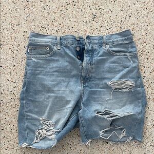 Lovers + Friends Light Blue Denim Shorts